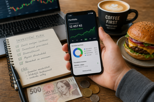 Jak investovat malé částky v roce 2026: Nejlepší platformy pro začátečníky