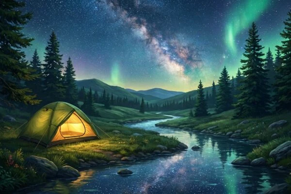 Tipy kam pod stan mimo kemp vyrazit